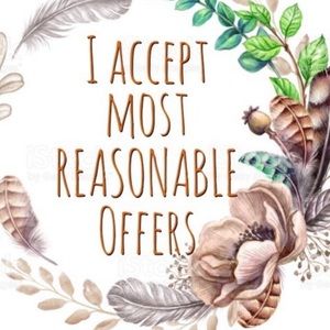 Most Reasonable Offers Accepted